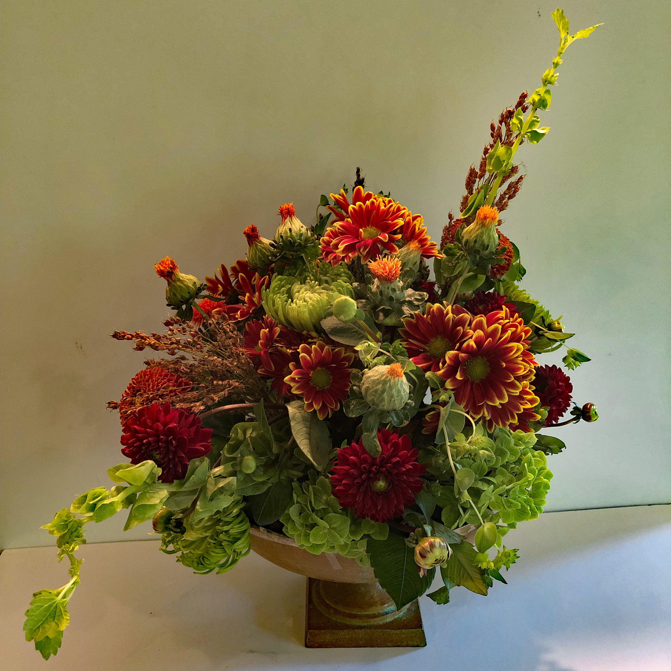 Fall Wildflower Floral Arrangement – European Floral Design School